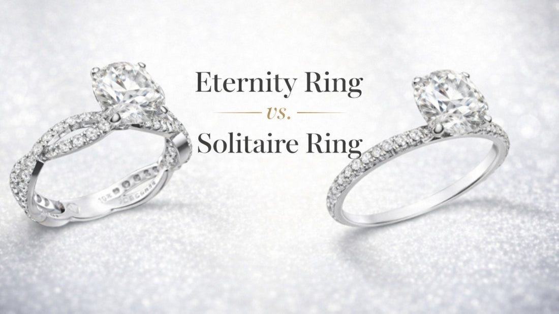 Eternity Ring vs Solitaire Ring: Which Lab-Grown Diamond Ring Is Right for You?