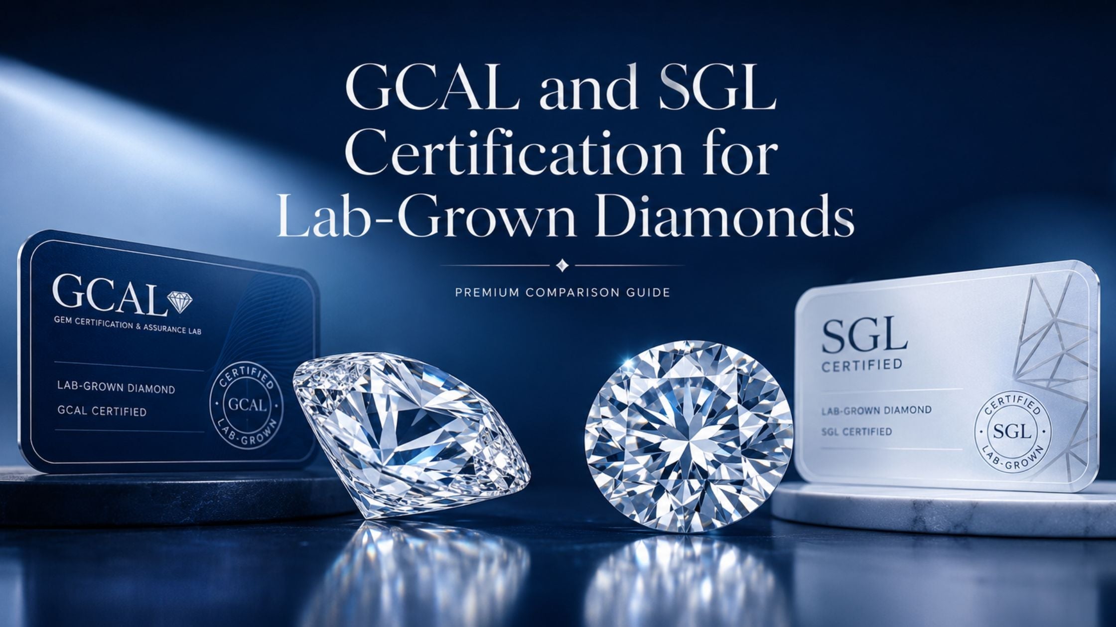 GCAL and SGL Certification for Lab-Grown Diamonds