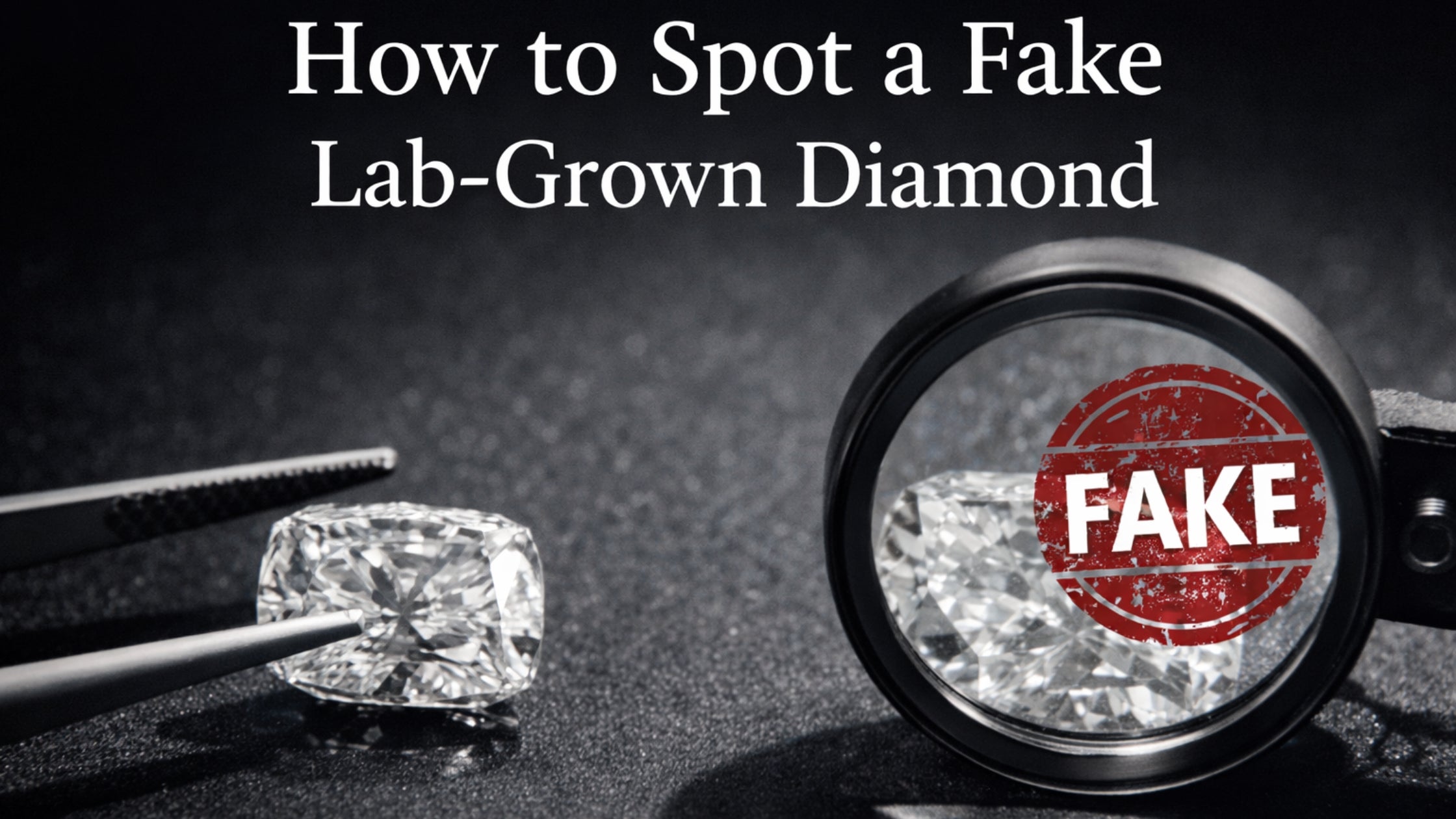 How to Spot a Fake Lab-Grown Diamond