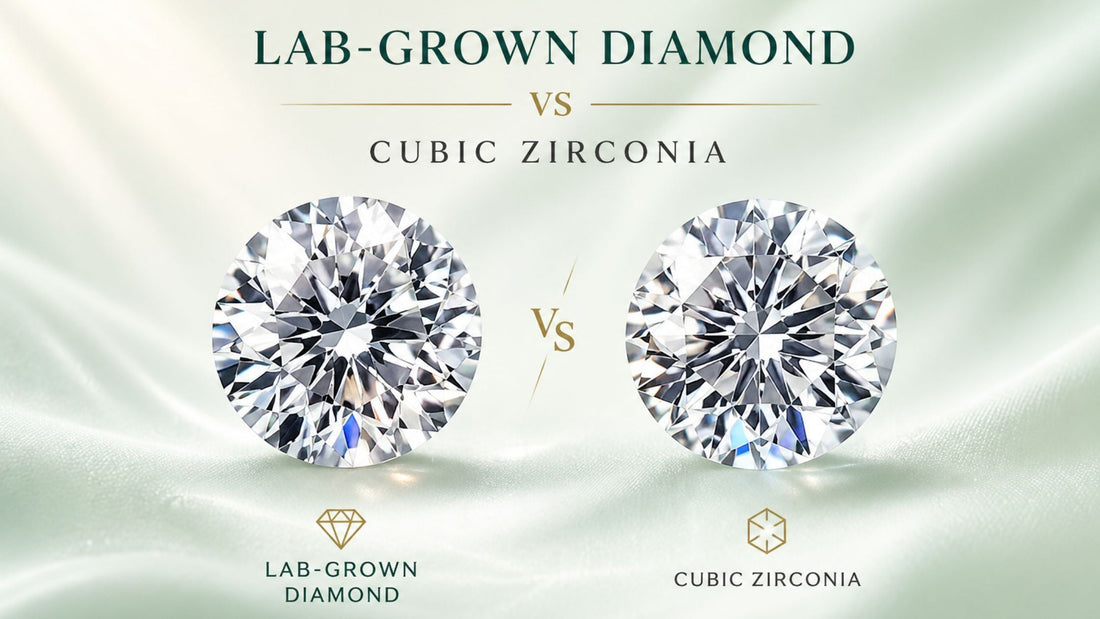 Lab-Grown Diamond vs Cubic Zirconia: What Every Indian Buyer Needs to Know