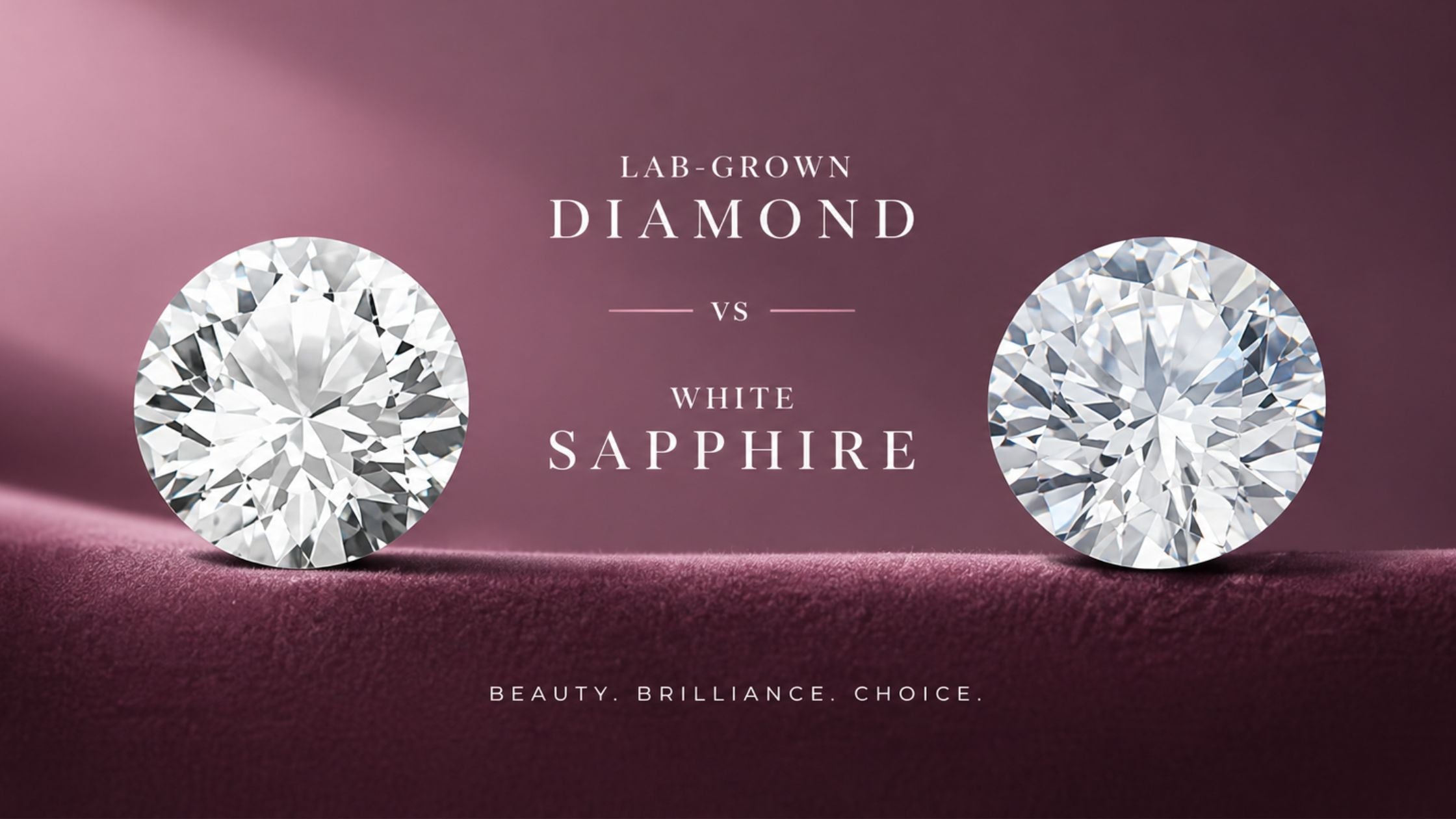 Lab-Grown Diamond vs White Sapphire India 2026: The Honest Verdict