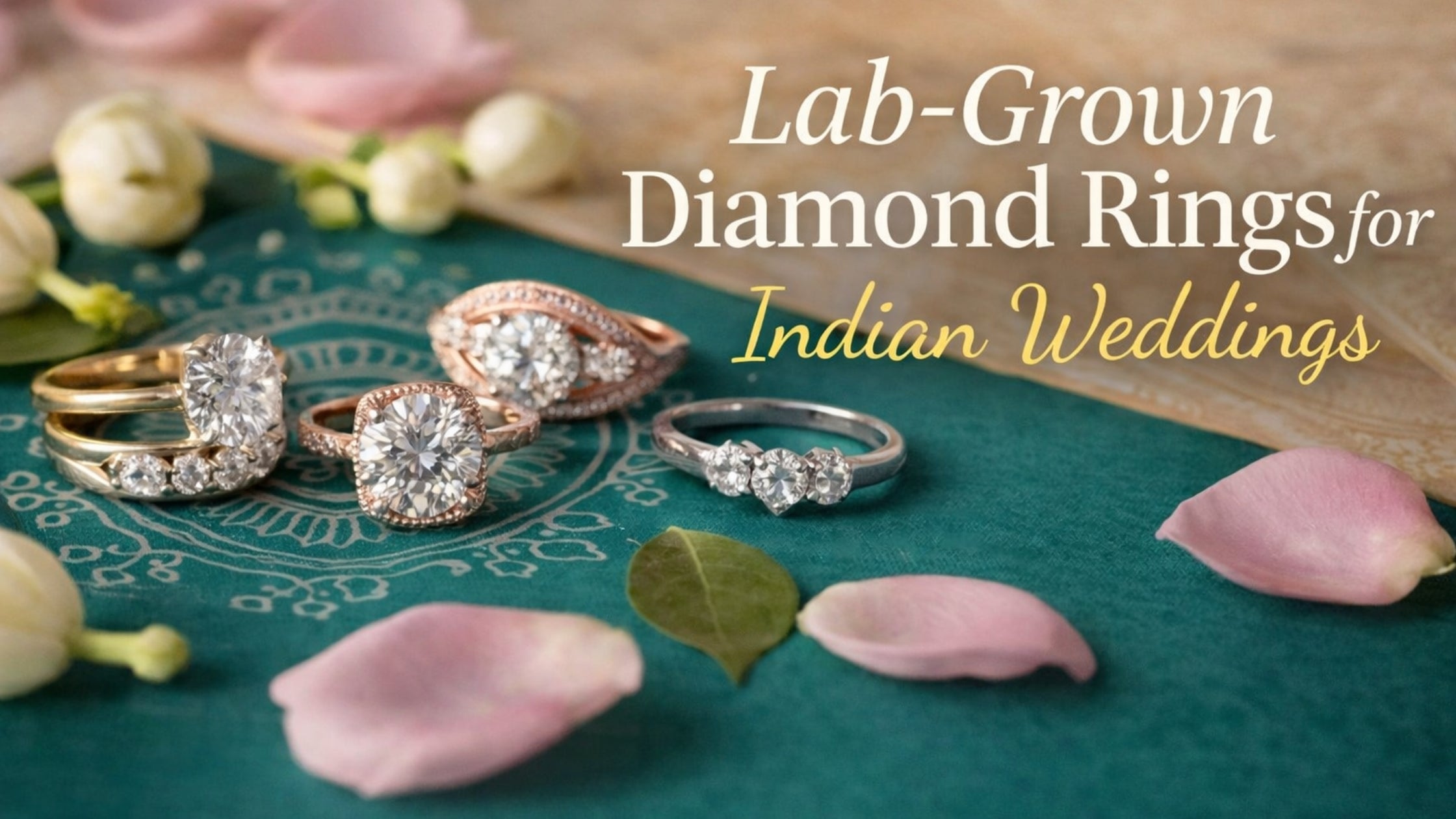 Best Lab-Grown Diamond Rings for Indian Weddings: Bridal and Groom Options 2026