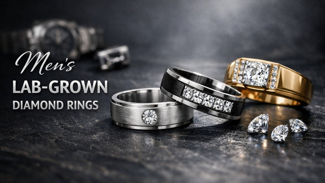 Men's Lab-Grown Diamond Rings 2026