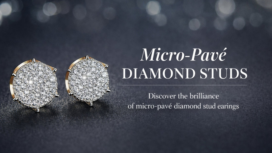 Micro-Pavé Diamond Studs