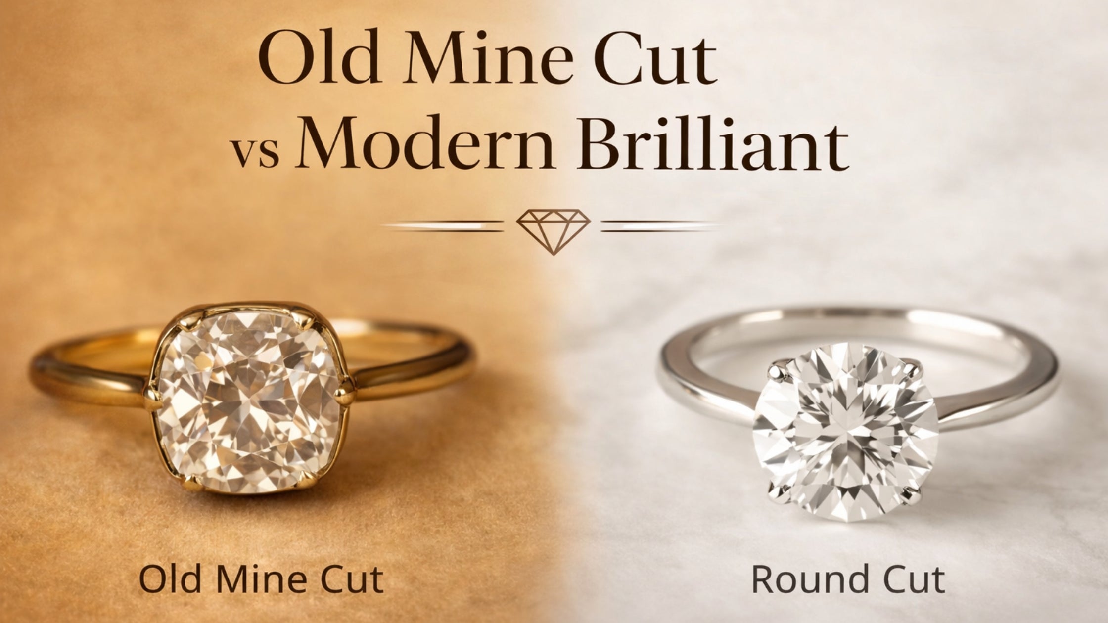 Old Mine Cut vs Modern Brilliant: Why Vintage Diamond Cuts Are Making a Comeback in 2026