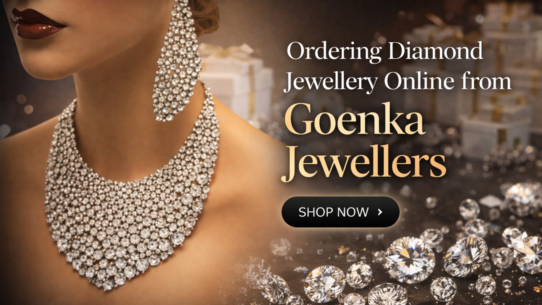 Ordering Diamond Jewellery Online from Goenka Jewellers