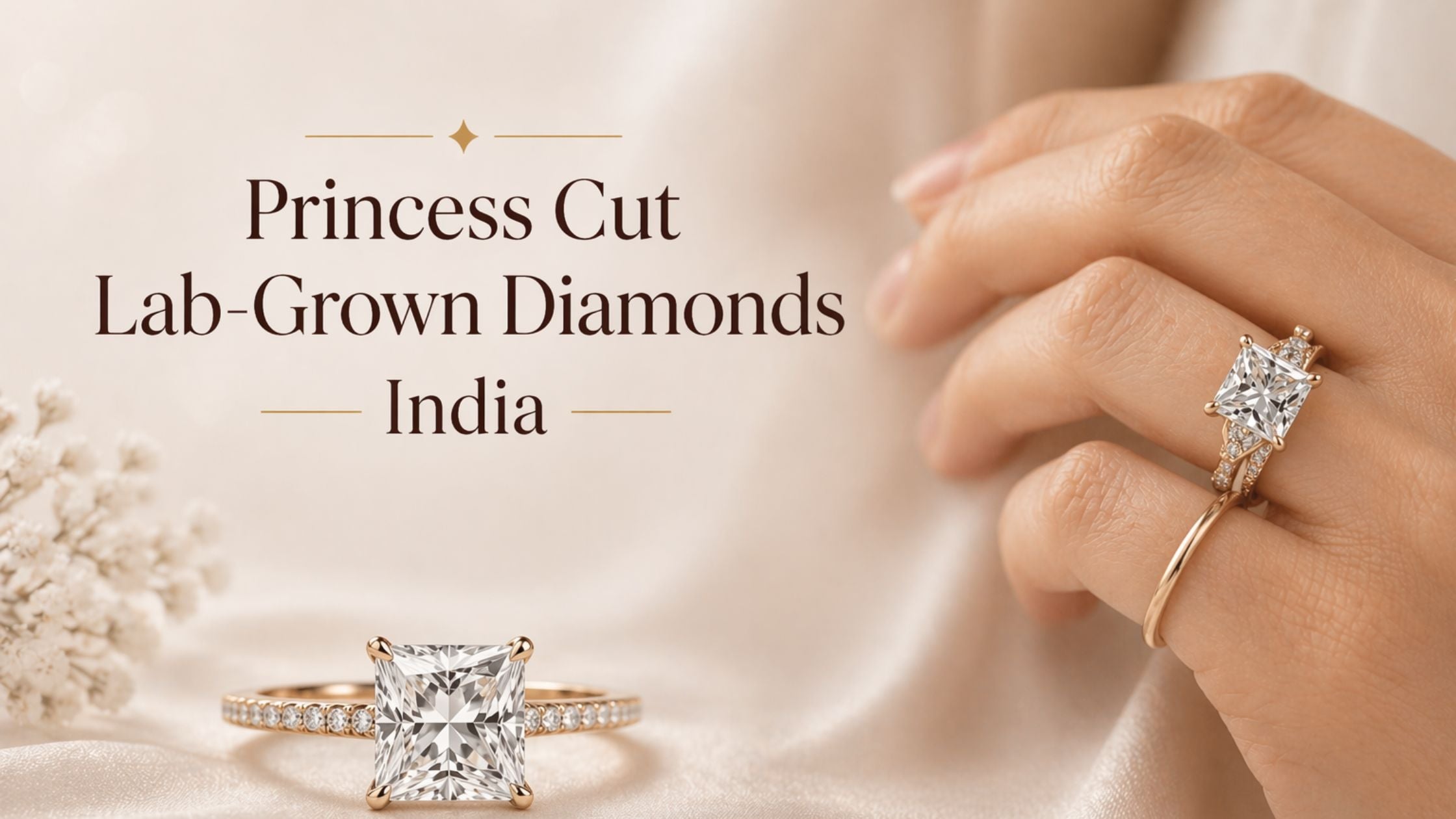 Princess Cut Lab-Grown Diamonds India 2026: The Bold Geometric Statement