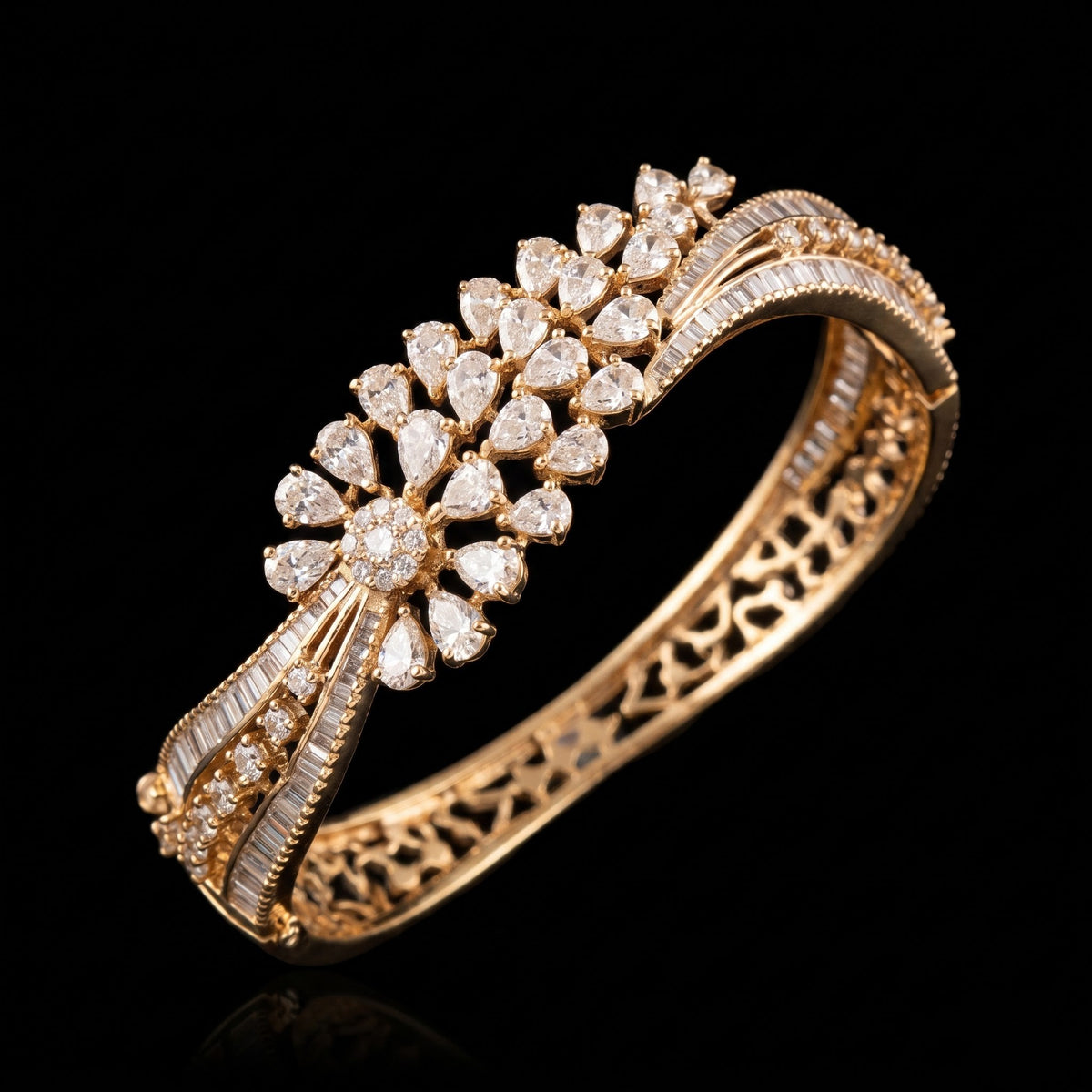 4.38Ct of Bracelet With the Purity of 18K