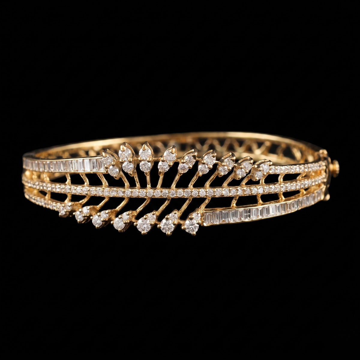 2Ct of Bracelet With the Purity of 18K