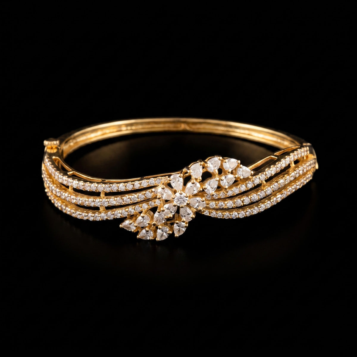 3.5Ct of Bracelet With the Purity of 18K