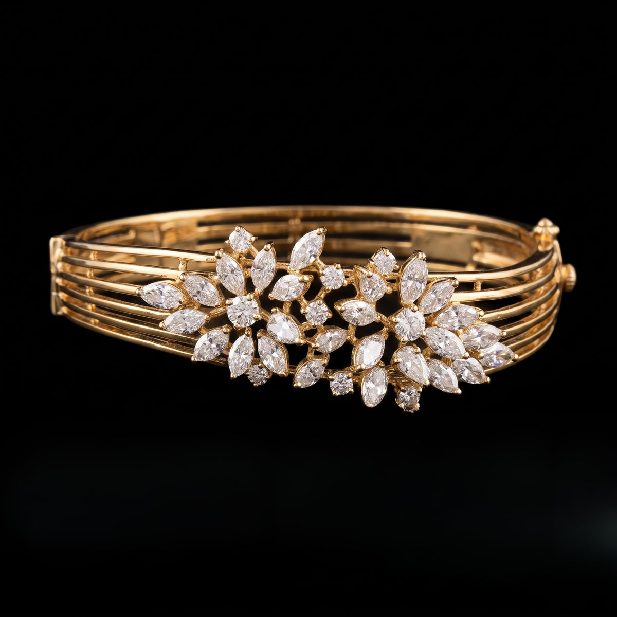 2.9Ct of Bracelet With the Purity of 18K