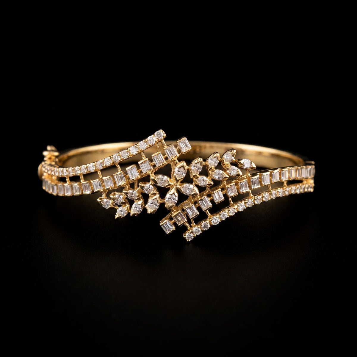 2.1Ct of Bracelet With the Purity of 18K