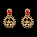1.8Ct of Locket Earring With the Purity of 18K