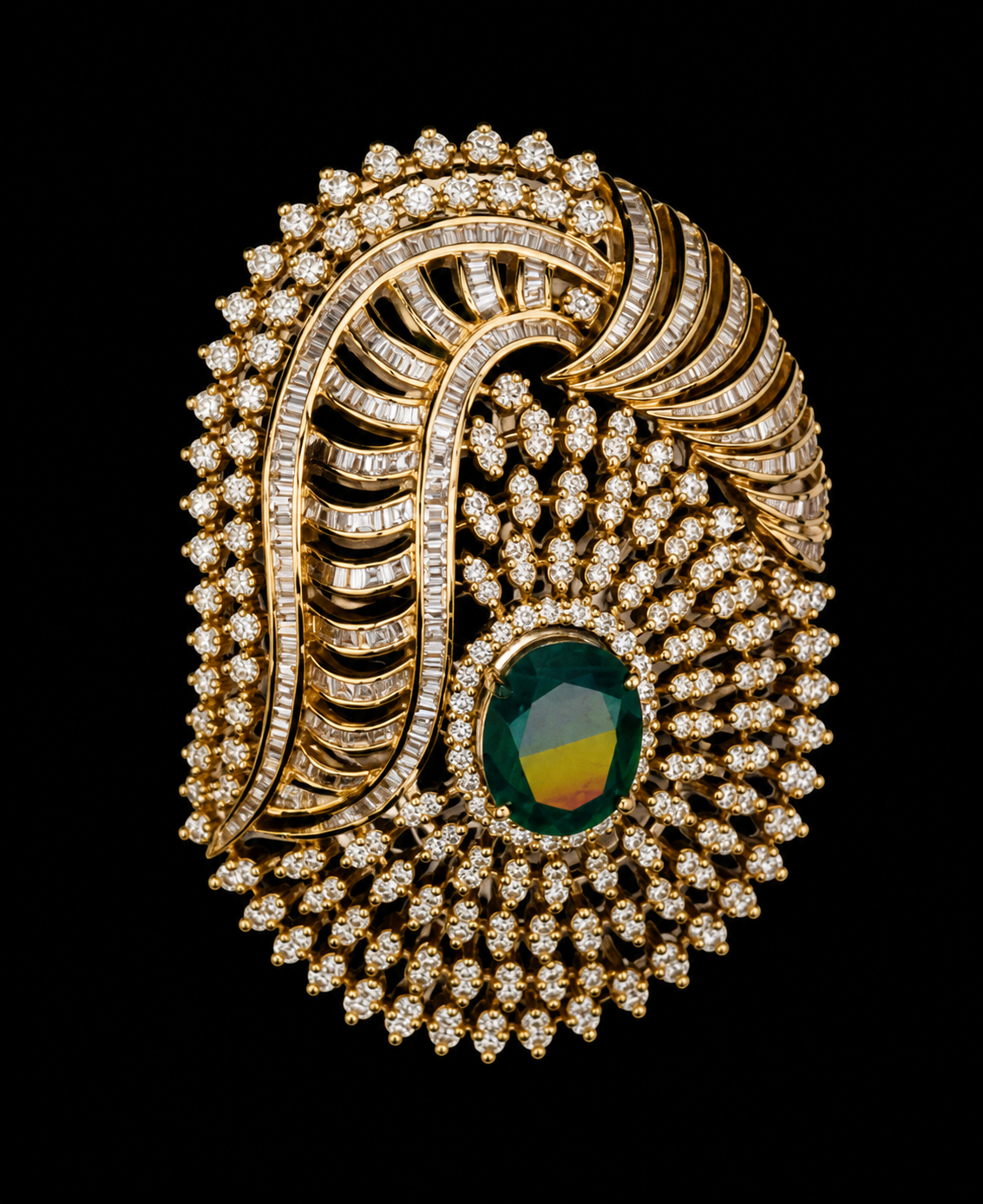 9.37Ct of Locket With the Purity of 18K