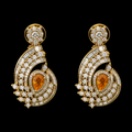 7.87Ct of Earring with the Purity of 18K