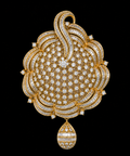 5.2Ct of Locket With the Purity of 18K
