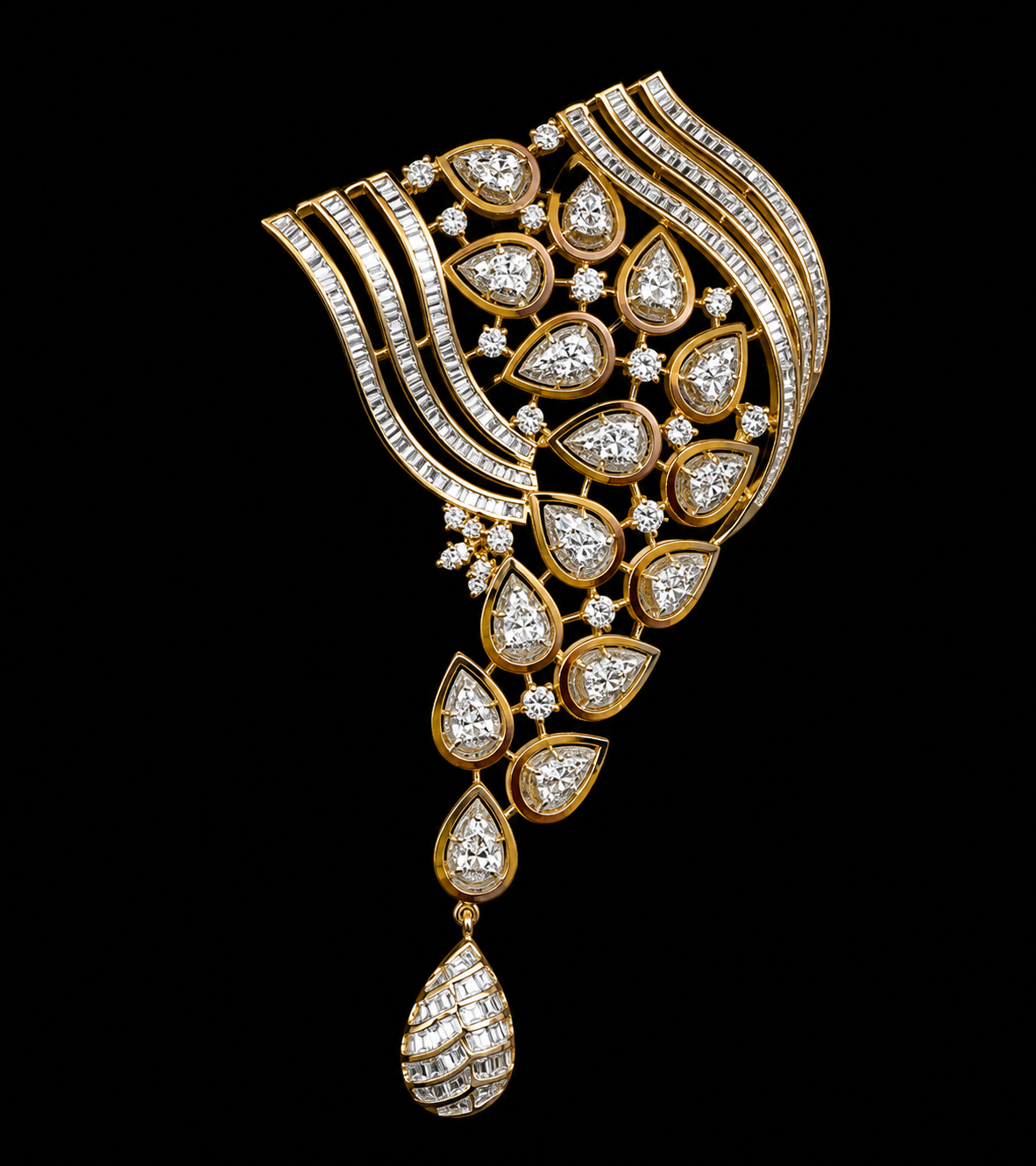 2.96Ct of Locket With the Purity of 18K