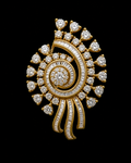 3.37Ct of Locket With the Purity of 18K