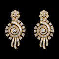 2.81Ct of Earring with the Purity of 18K