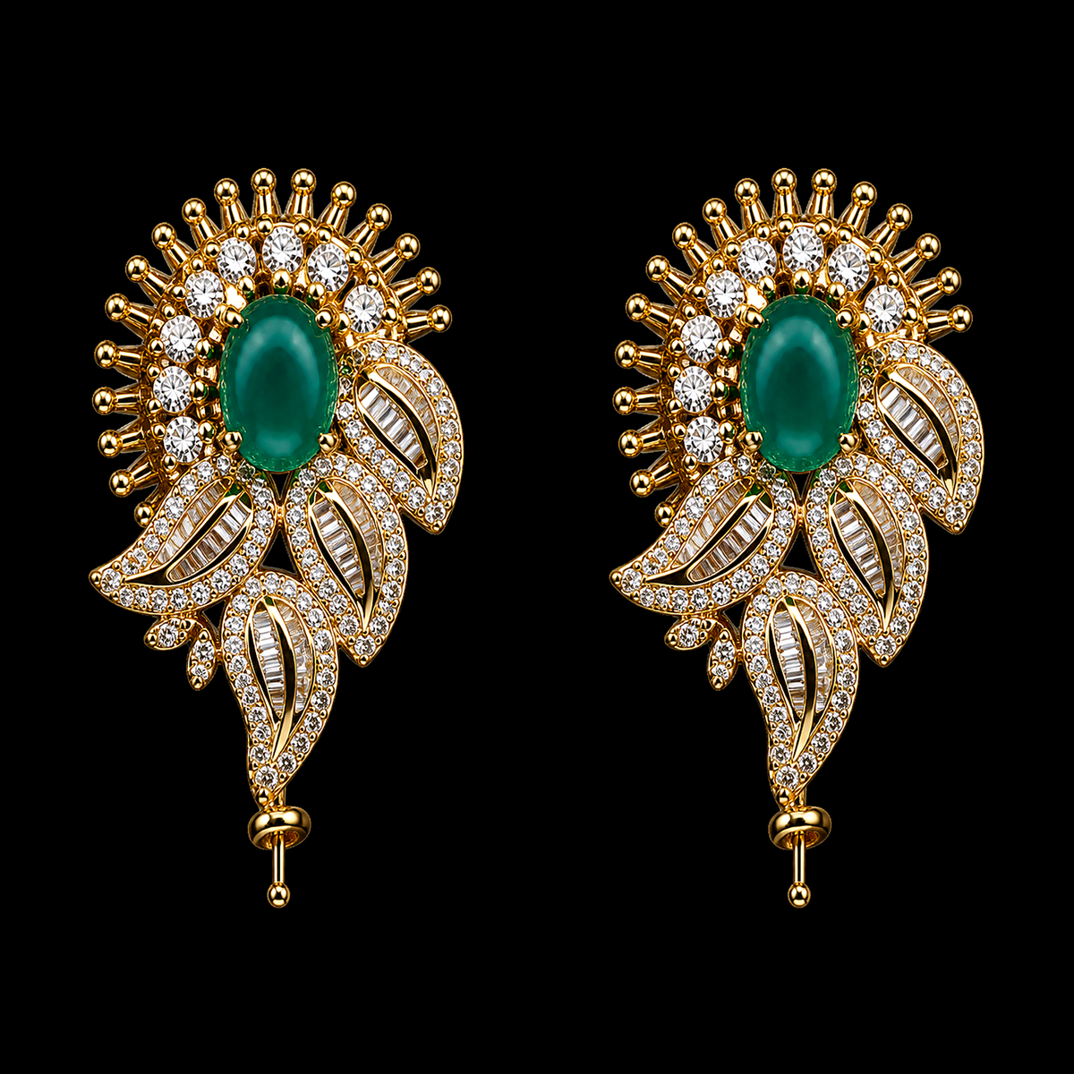 2.85Ct of Earring with the Purity of 18K
