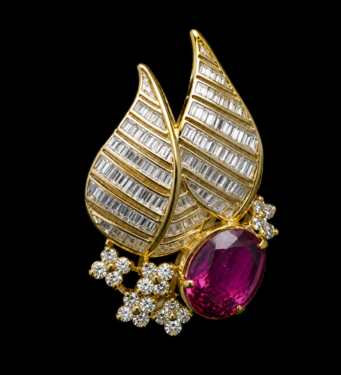 6.14Ct of Locket With the Purity of 18K