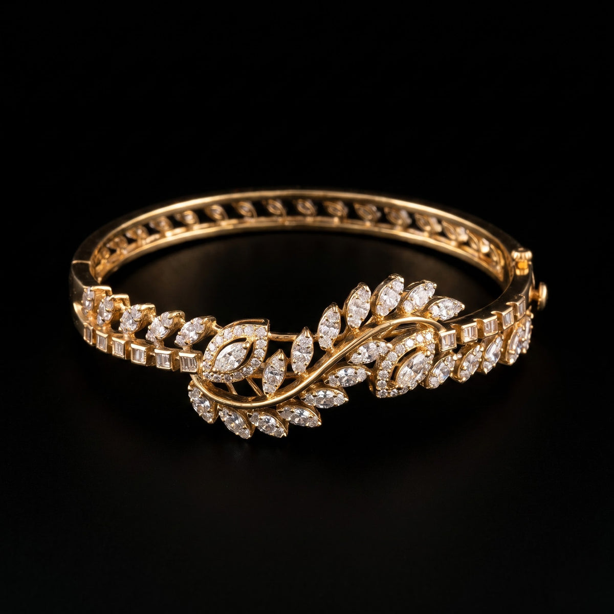 2.1Ct of Bracelet With the Purity of 18K