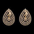 0.64Ct of Earring with the Purity of 18K