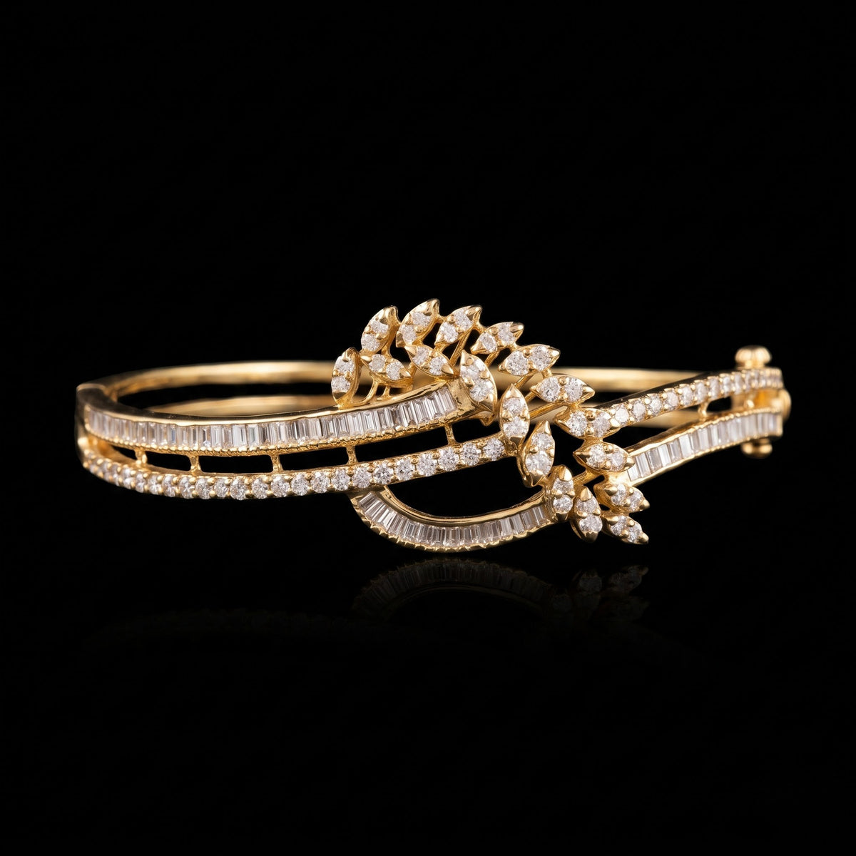 1.9Ct of Bracelet With the Purity of 18K