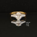 1.5Ct of Ring with the Purity of 18K