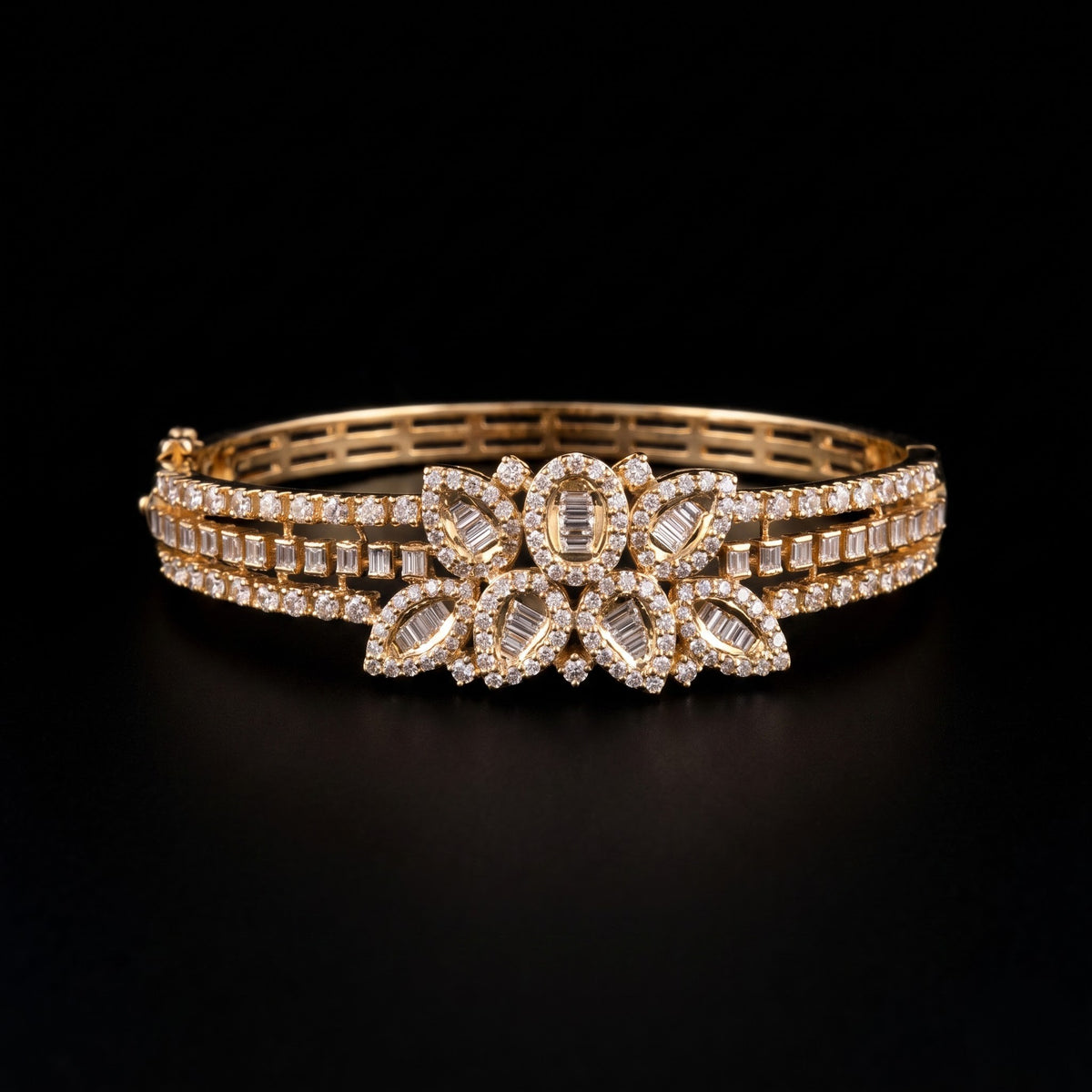 3.4Ct of Bracelet With the Purity of 18K