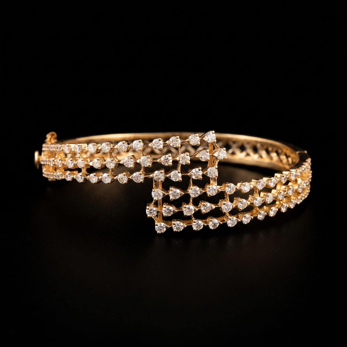 3Ct of Bracelet With the Purity of 18K