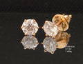 1.05Ct of Earring with the Purity of 18K