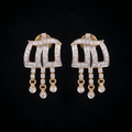 1Ct of Earring With The Purity of 18K