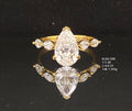 1.95Ct of Ring with the Purity of 18K