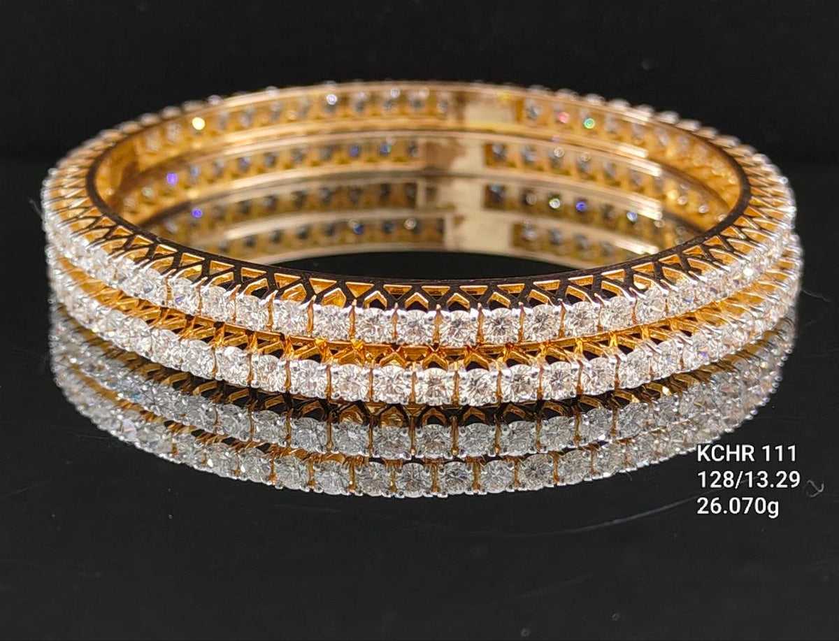 13.29Ct of Churi Set of Two with the Purity of 18K