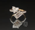 2.86Ct of Rings With the Purity  of 18K