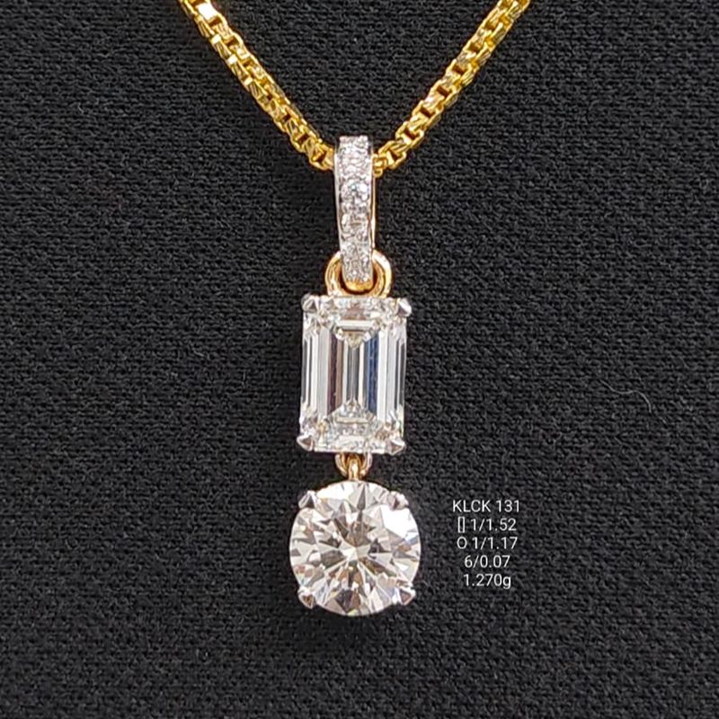 2.76Ct Locket18k