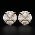 3Ct of Earring With The Purity of 18K