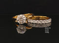 2.17Ct of Ring and Band with the Purity of 18K