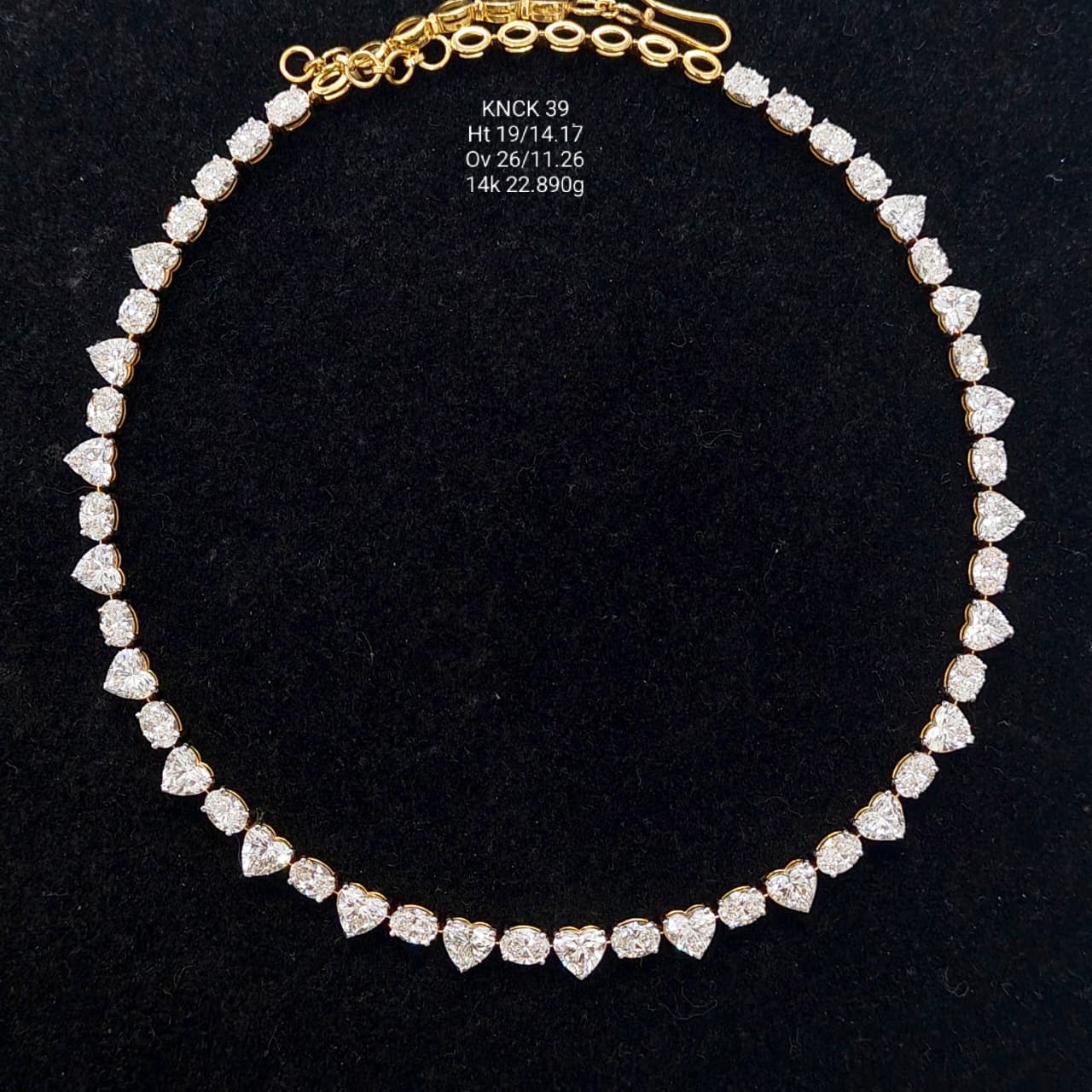 25.43 Ct of Necklace  with the Purity of 14K