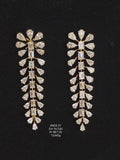 10.88Ct of Long Earrings With the Purity of 14K