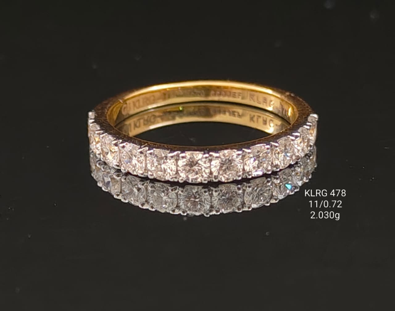 0.72Ct of Ring With Purity of 18K