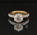 2.57Ct of Ring with the Purity of 18K