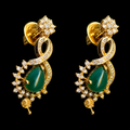 3.94Ct of Locket Earring With the Purity of 18K