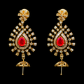 5.48Ct of Locket Earring With the Purity of 18K