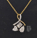 2.51Ct of Locket with the Purity of 18K