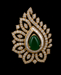 3.84Ct of Locket With the Purity of 18K