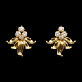 0.36Ct of Locket Earring With the Purity of 18K