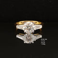 2.04Ct of Ring with the Purity of 18K