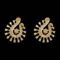0.56Ct of Locket Earring With the Purity of 18K